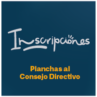 Planchas al Consejo Directivo